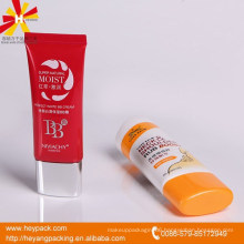 45ml plastic PE flat makeup packaging